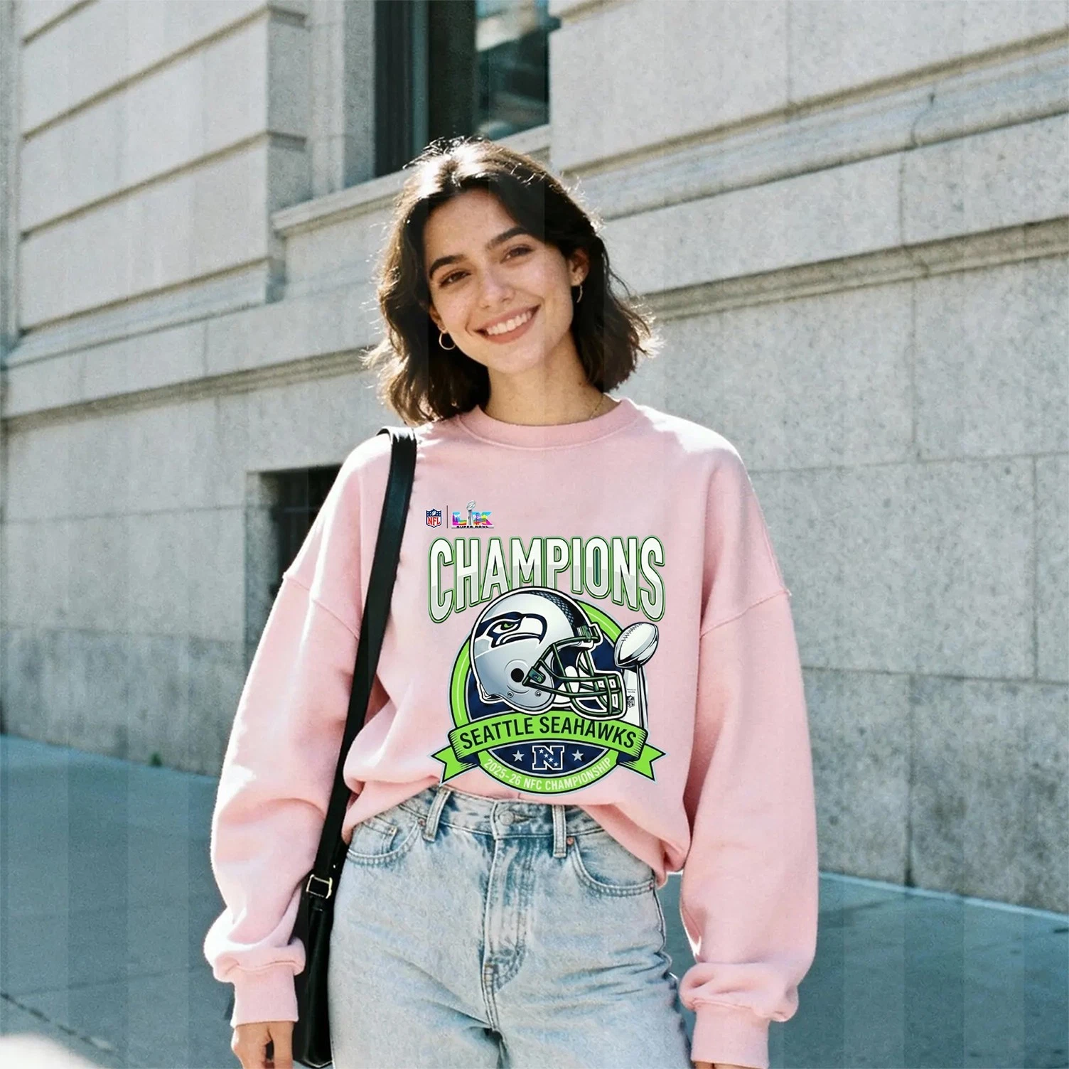 Seattle Seahawks  2025-26 NFC Championship Sweatshirt