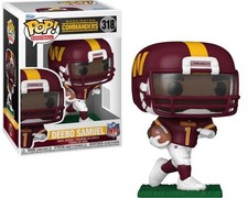 Deebo Samuel (Washington Commanders) NFL Funko Pop! With Protector ￼