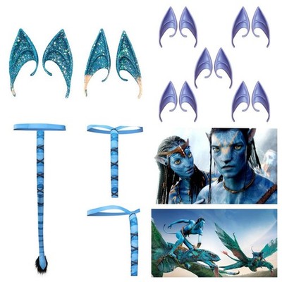 Avatar:Fire and Ash  2025 Tail Elf Ears Cosplay Halloween party Accessories Prop