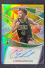 2020-21 Panini Spectra Carsen Edwards Signatures Gold Auto /10 Boston Celtics