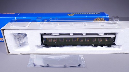 H0 DC Roco 455586 vagón de tren rápido 3. Kl. C4ü 17 646 Munich DRG en EMBALAJE ORIGINAL #GO_1745 | Zustand: Gebraucht