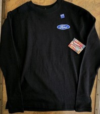 Ford Mustang sweatshirt Men's Sz Medium black tri bar pony NWT Free Shipping