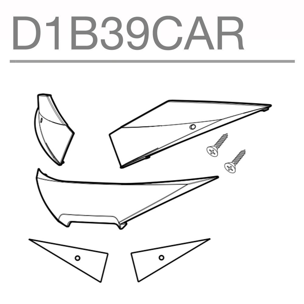 Shad D1B39CAR Catadióptrico for SH39 Chest, Red - Image 3