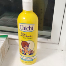 Chich Agua de Colonia Eau de Cologne 6.8 fl oz Unisex Yellow Bottle