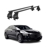 Menabo DachträGer GrundtäGer FüR Genesis G70 2018-2026 50Kg Stahl Schwarz 2 Tlg