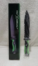 TAC ASSUALT  TA-018GR COMBAT SURVIVAL KNIFE 8" BLADE 13" OVERALL