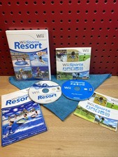 Wii Sports & Sports Resort Bundle SEE TESTED CIB Manuals FREE SHIPPING