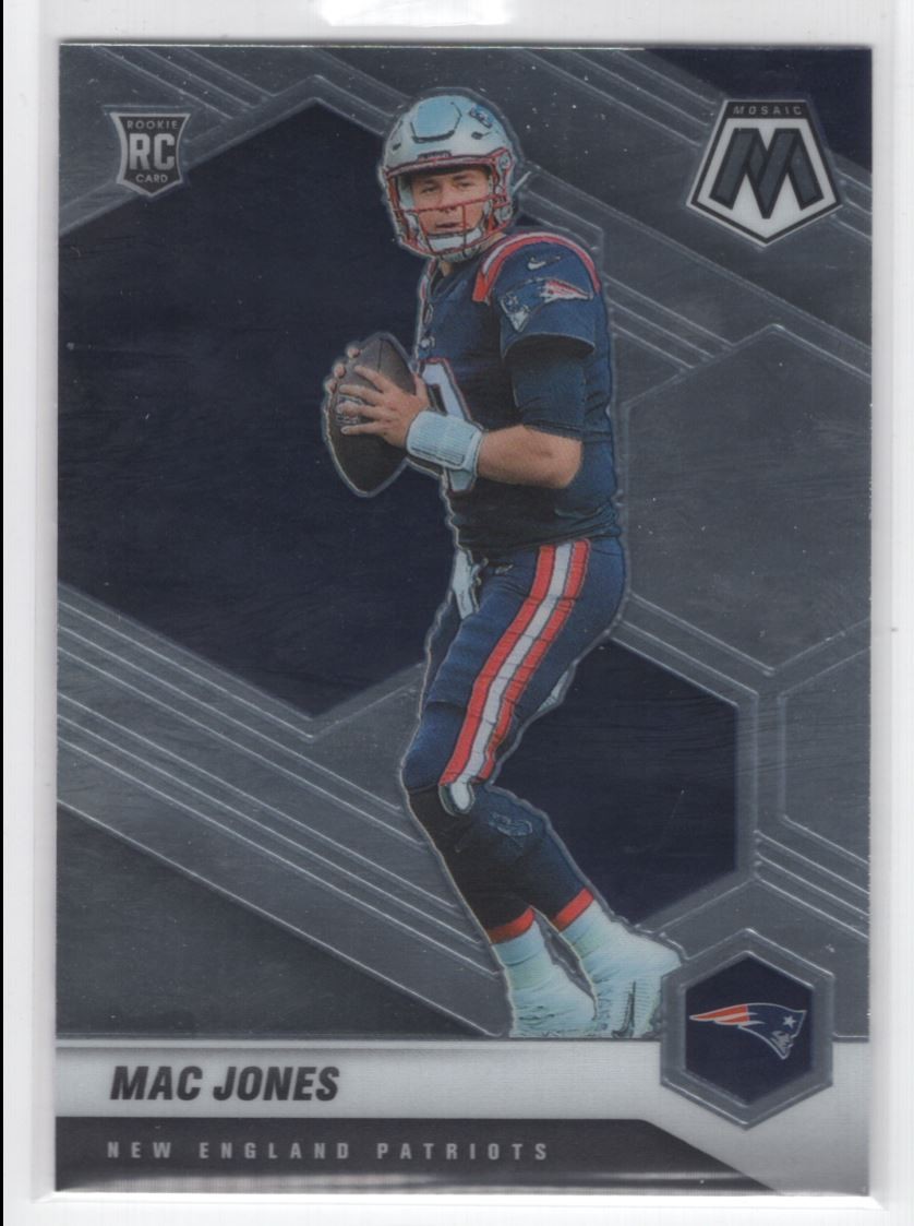 2021 Panini Mosaic Mac Jones Rookie New England Patriots #306
