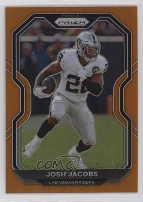 2020 Panini Prizm Orange Prizm 143/249 Josh Jacobs #130 15ej