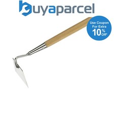 Kent & Stowe 70100047 Stainless Steel Long Handled Draw Hoe FSC K/S70100047