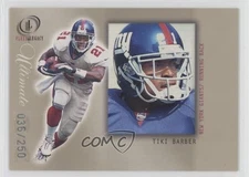 2001 Fleer Legacy Ultimate Legacy 36/250 Tiki Barber #46 e6p