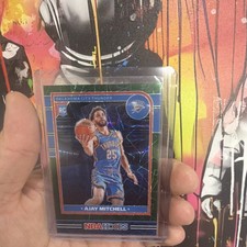 Panini 2024-25 Hoops Prizm Rookie Ajay Mitchell #268 /25 Thunder