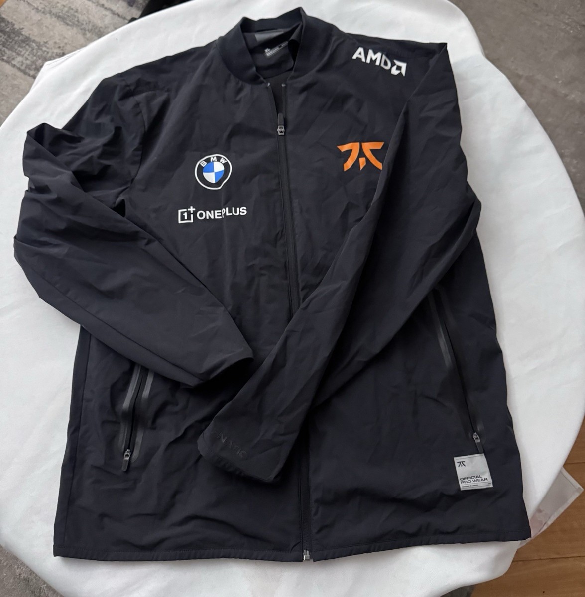 FNATIC Pro Jacket 2021 Esports League of Legends Online Gaming BMW