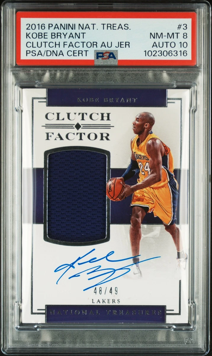 Kobe Bryant Basketball Trading Cards Memorabilia Sports 2016-17