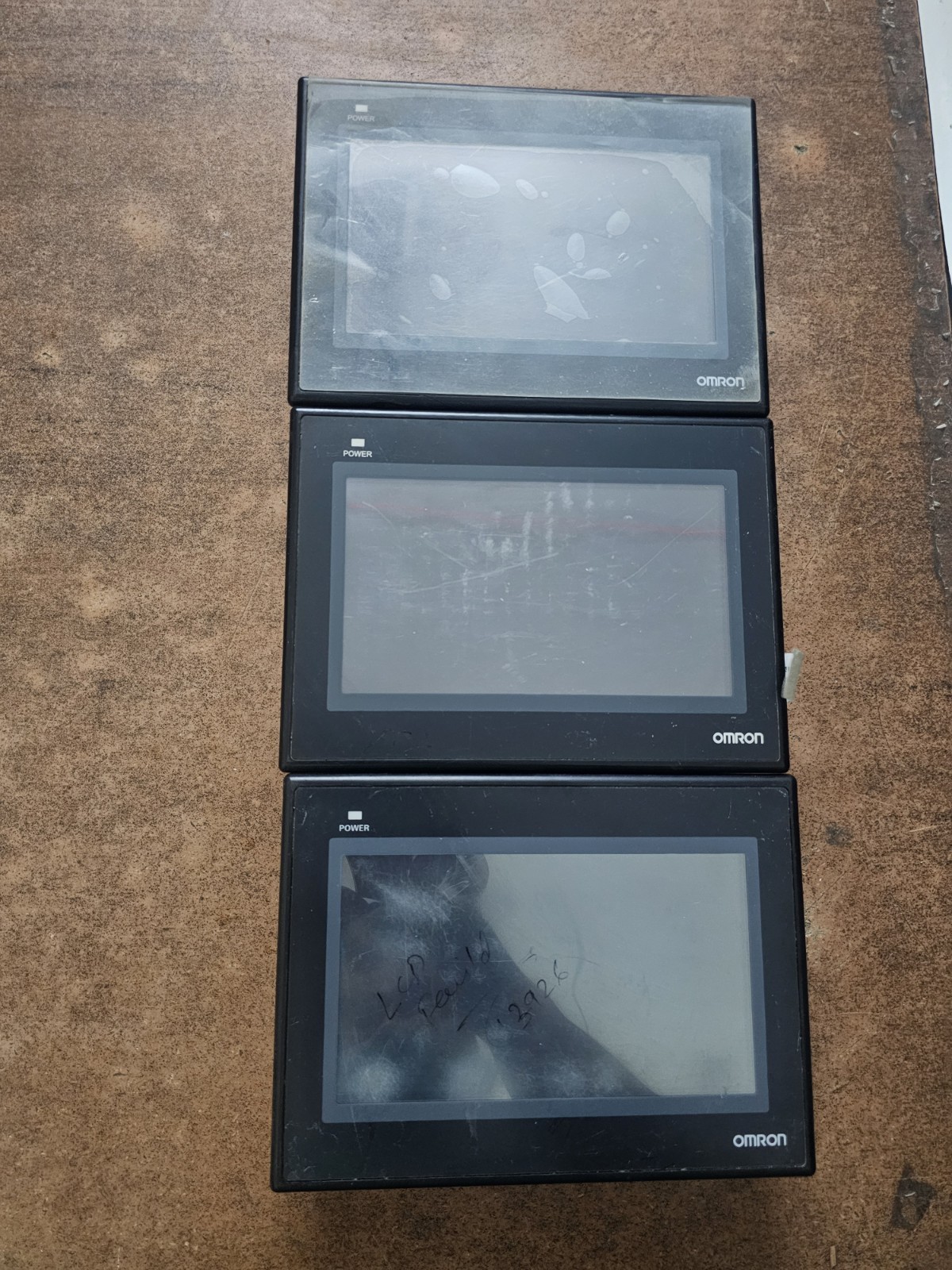 (LOT OF 3 )Omron NB7W-TW00B Touch Screen Panel