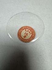 Vintage LD C Round Pocket Watch Mineral Crystal Domed 36.14mm 16 8 Clear
