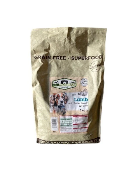 Getreidefrei Hunde SuperFood mit Süßkartoffeln & Kräutern - MwStfrei