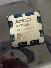 AMD Ryzen 7 9800X3D 8-Core 16-Thread Processor 8 Cores And 16 Threads opened box