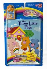 NEW 2005 Care Bears Share A Story Book Cartridge The Three Little Pigs Jakks