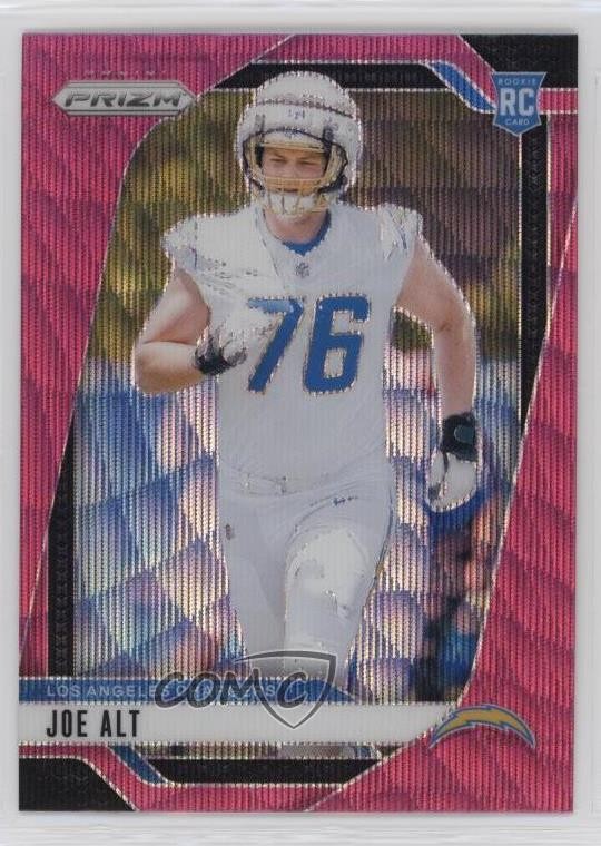 2024 Panini Prizm Rookies Pink Wave Prizm Joe Alt #353 Rookie RC 2x9