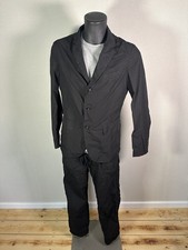 Hannes Roether Anzug/Schwarz/Gr.S u. M/Zeitlos/Leger/Schick/Designer