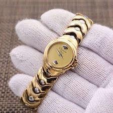 Christian Dior Authentic New Battery Used Watch 3014 Vintage Working from Japan