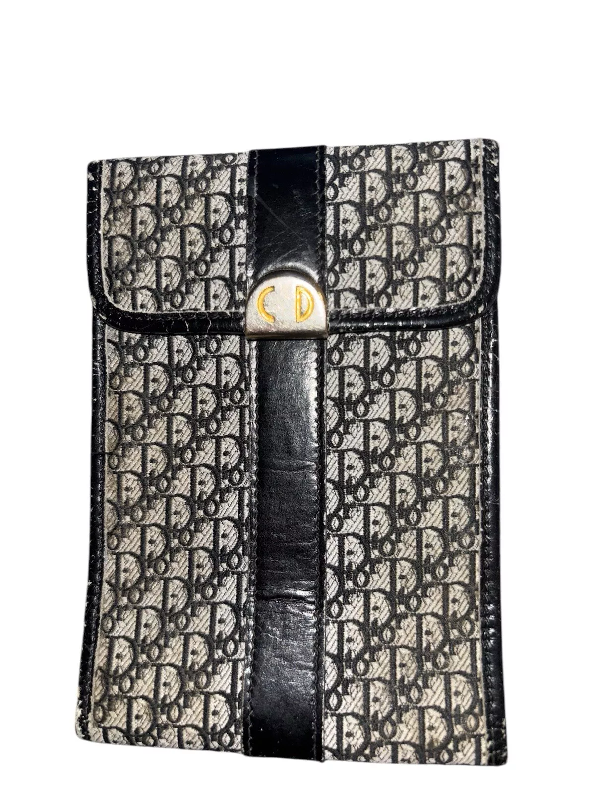 Porte Chequiers Dior Annees 1970 Vintage