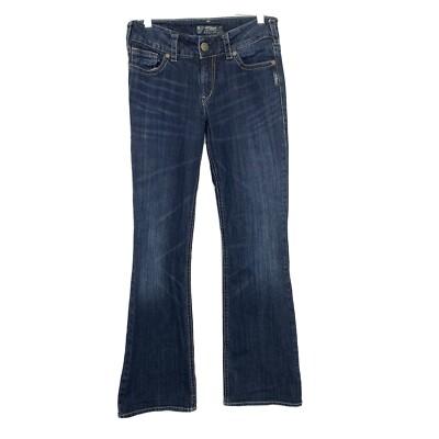 Jeans Femme Silver Suki Boot Cut - Taille W28/L32, Délavage Moyen - Très Bon état