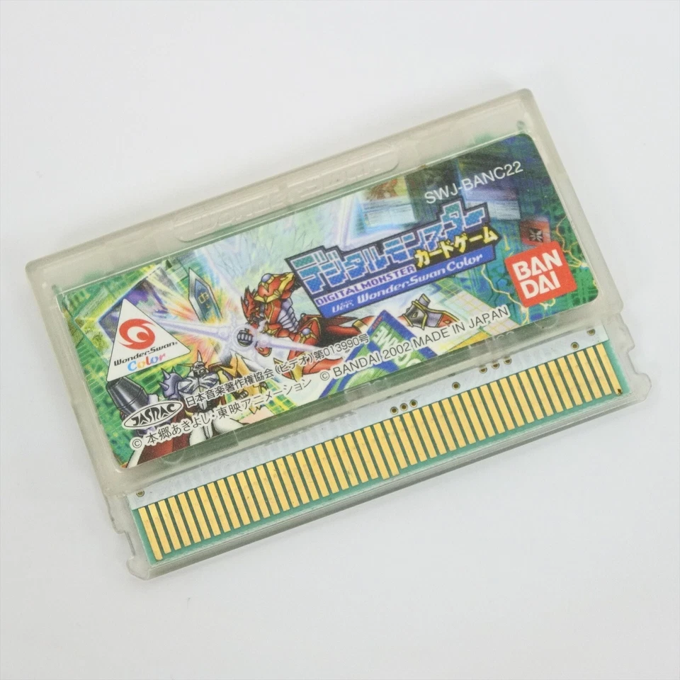 WonderSwan Color DIGITAL MONSTER CARD GAME Digimon Cartridge Only ws - Image 2 of 2