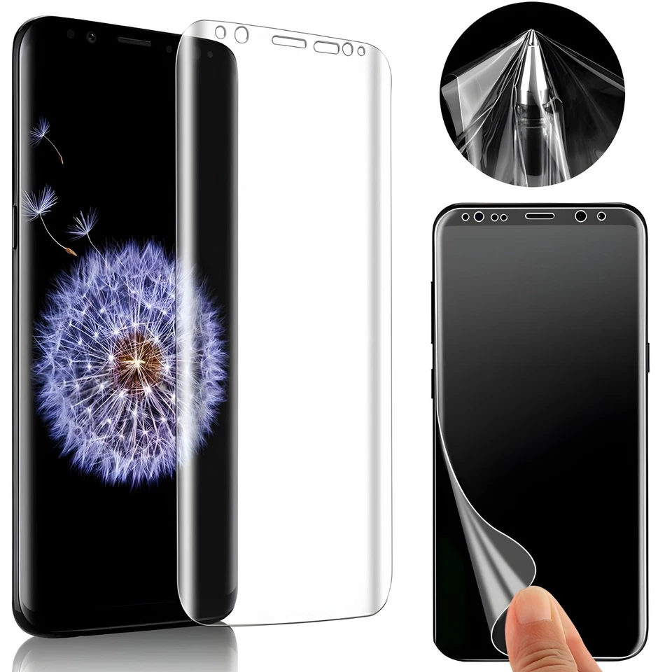 Panzerfolie für Samsung Galaxy S8 S9 S10 Plus+ S7 edge Note Display Schutz Folie - Bild 1 von 4