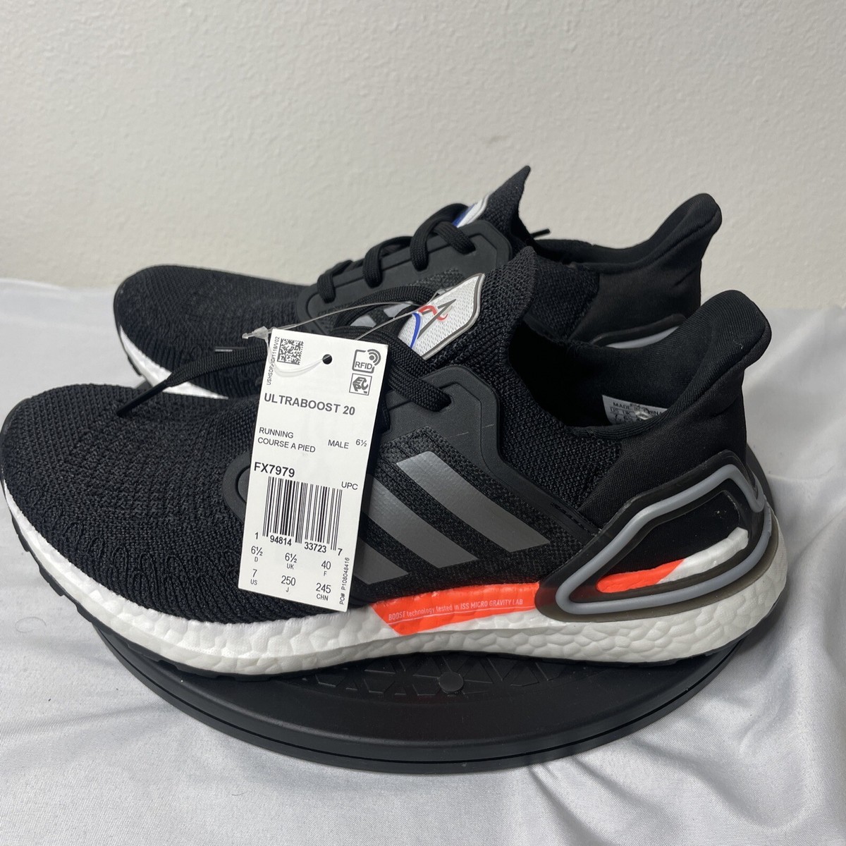adidas gazelle silver green womens adidas Ultraboost WINTER.RDY Shoes Core Black / Iron Metallic / Signal  Orange  Heppo.com