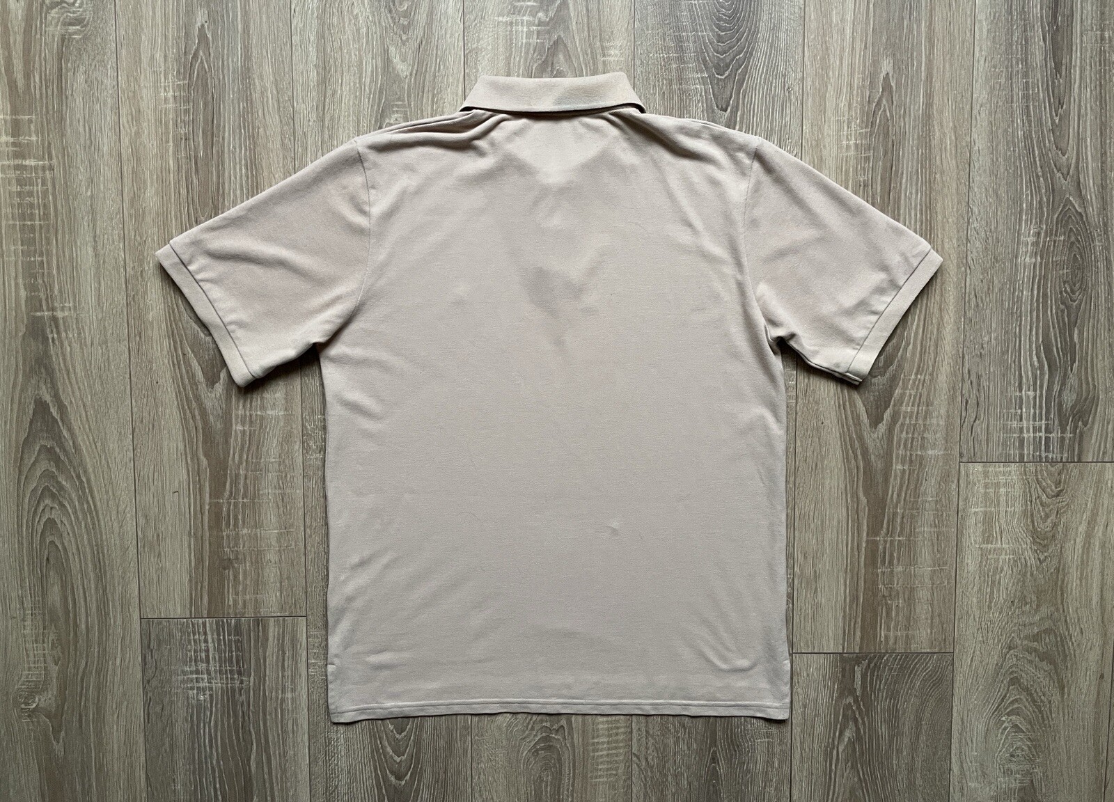 Polo uomo vintage Yves Saint Laurent beige logo YSL taglia L