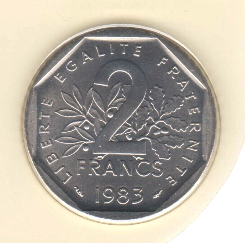 2 FRANCS SEMEUSE 1983 FDC SOUS SCELLÉ - Photo 1/1