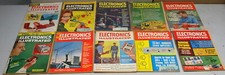 Rare Electronics Illustrated Magazine 10 Issues 1958-1964 Ships Worldwide