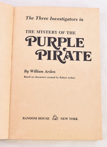 The Three Investigators #33 The Mystery of the Purple Pirate 1982 PB Keyhole - Picture 4 of 8