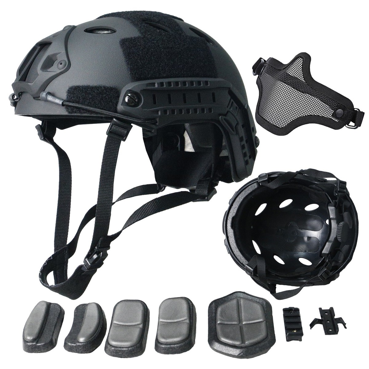 Casque Tactique DELTA SIX FAST pour Paintball / Airsoft (A-Tacs