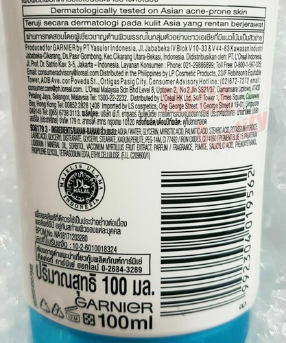 3x Garnier Skin Naturals Pure Active ANTI-ACNE WHITE OIL CLEARING SCRUB 100ml - Picture 4 of 4
