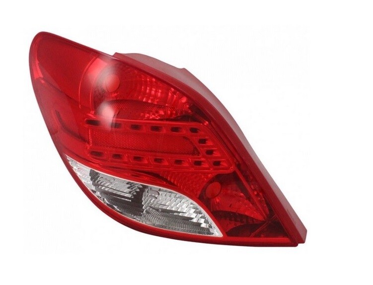 Feu arrière gauche pour Peugeot 207 2006-2009 6350HQ - Phare auto d'origine pour hayon et cabriolet