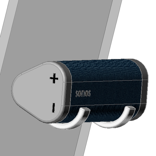 Ceiling bracket mount for Sonos Roam 