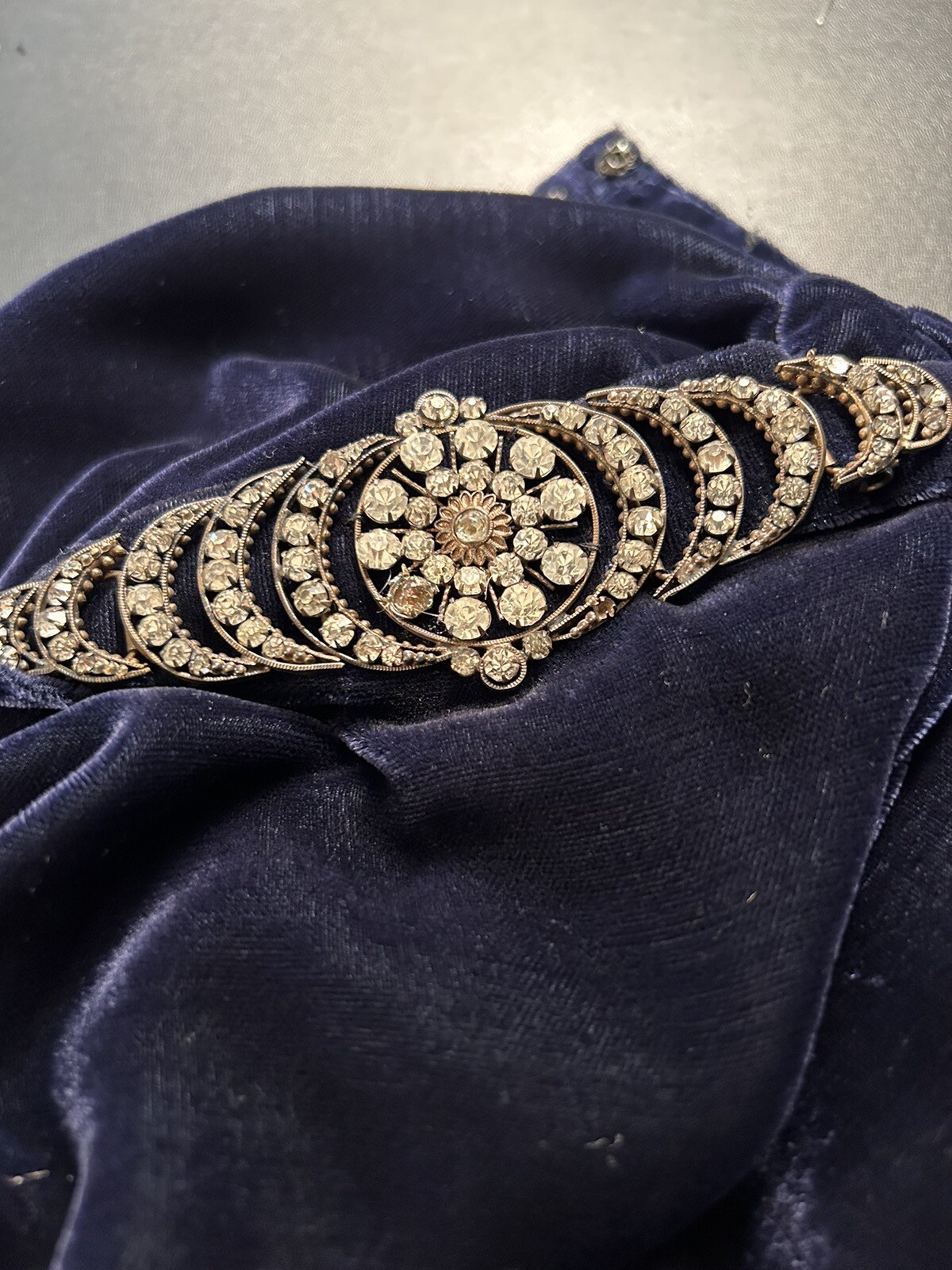 Vintage Original 1930's Midnight Blue Velvet Dress eBay