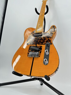 HS Anderson Hohner Madcat Mad Cat Tele Amber Yellow Electric
