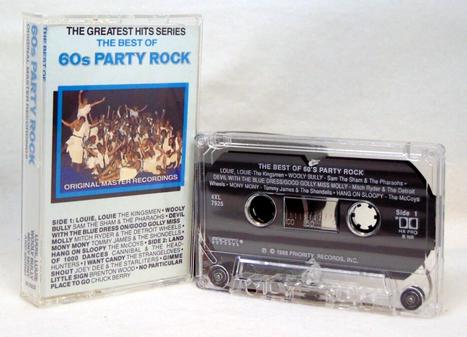 The Best Of 60s Party Rock (Original Master Recordings) Cassette Tape, Album Foto 4 de 4