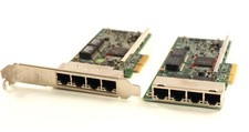 Lot of 2 YGCV4 and 0YGCV4 Dell Broadcom 5719 quad port 1Gbe ethernet adapter