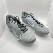 Nike Hyperdiamond 4 Elite React Softball Cleats Gray CZ5917-012 Women Size 8 NEW