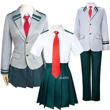 My Hero Academia Boku Kohei AnimeOutfit Cosplay Costume School Uniform Women Men