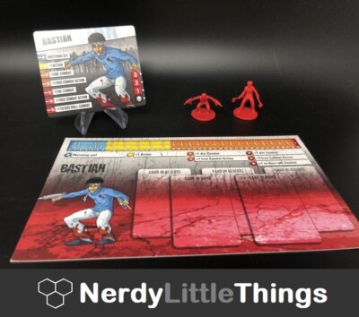 CMON - Zombicide - Kickstarter Exclusive Survivor - Bastian + 2nd Edition Card