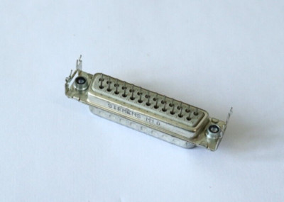 10 x Siemens D-SUB-Steckverbinder - 25 Kontakte - V42254A2115B337