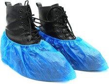Case of 1000 Disposable Boot  Shoe Covers Waterproof Large