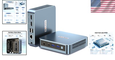 高性能 MINI PC Intel N150 Ram 16gb, Ssd 512 NIPOGI Mini PC, Intel 12th Gen N150 Processor, 16GB DDR4, 512GB