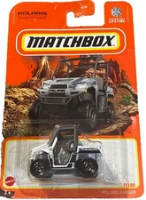 Matchbox Polaris Ranger, White